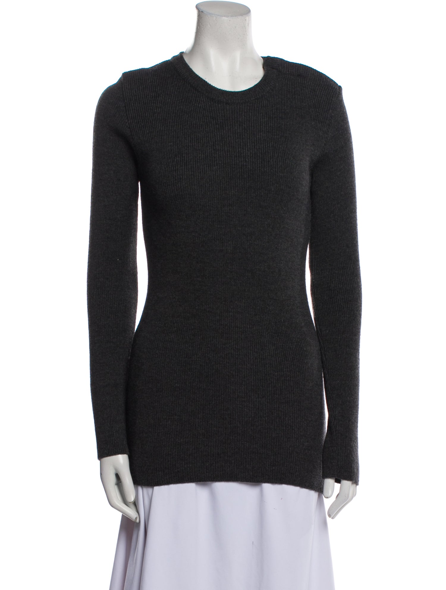 D&G Virgin Wool Crew Neck Sweater