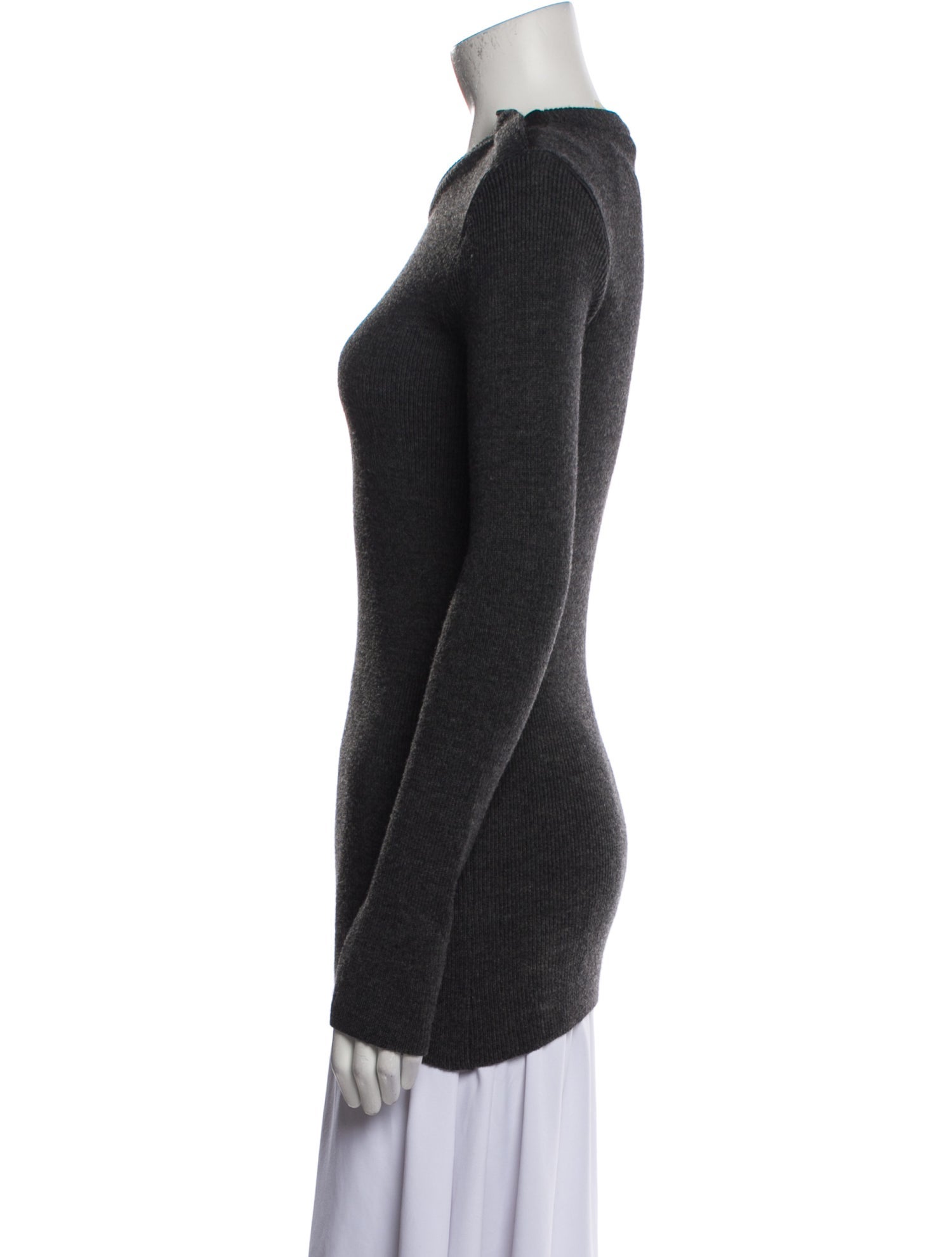 D&G Virgin Wool Crew Neck Sweater