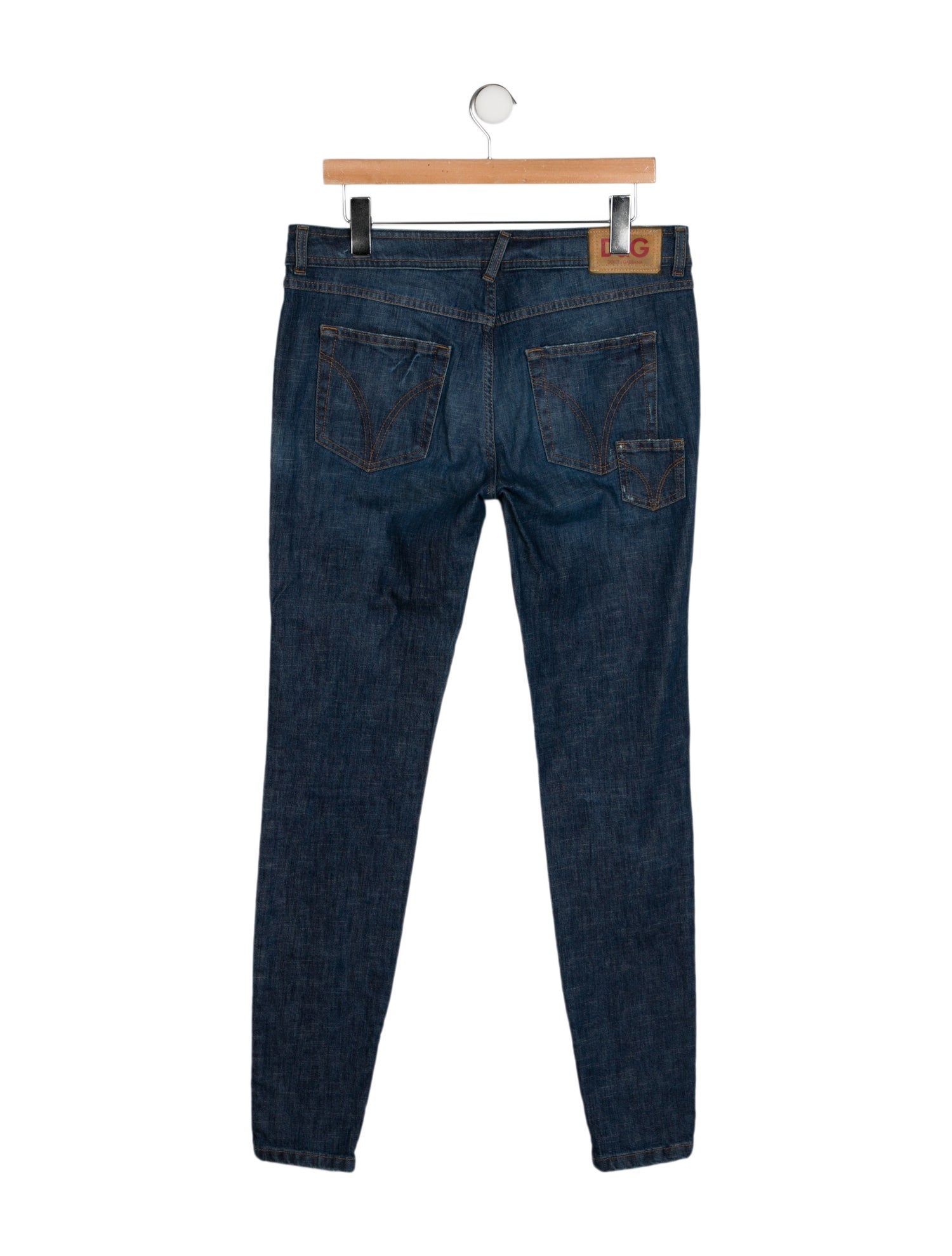 D&G Mid-Rise Skinny Leg Jeans