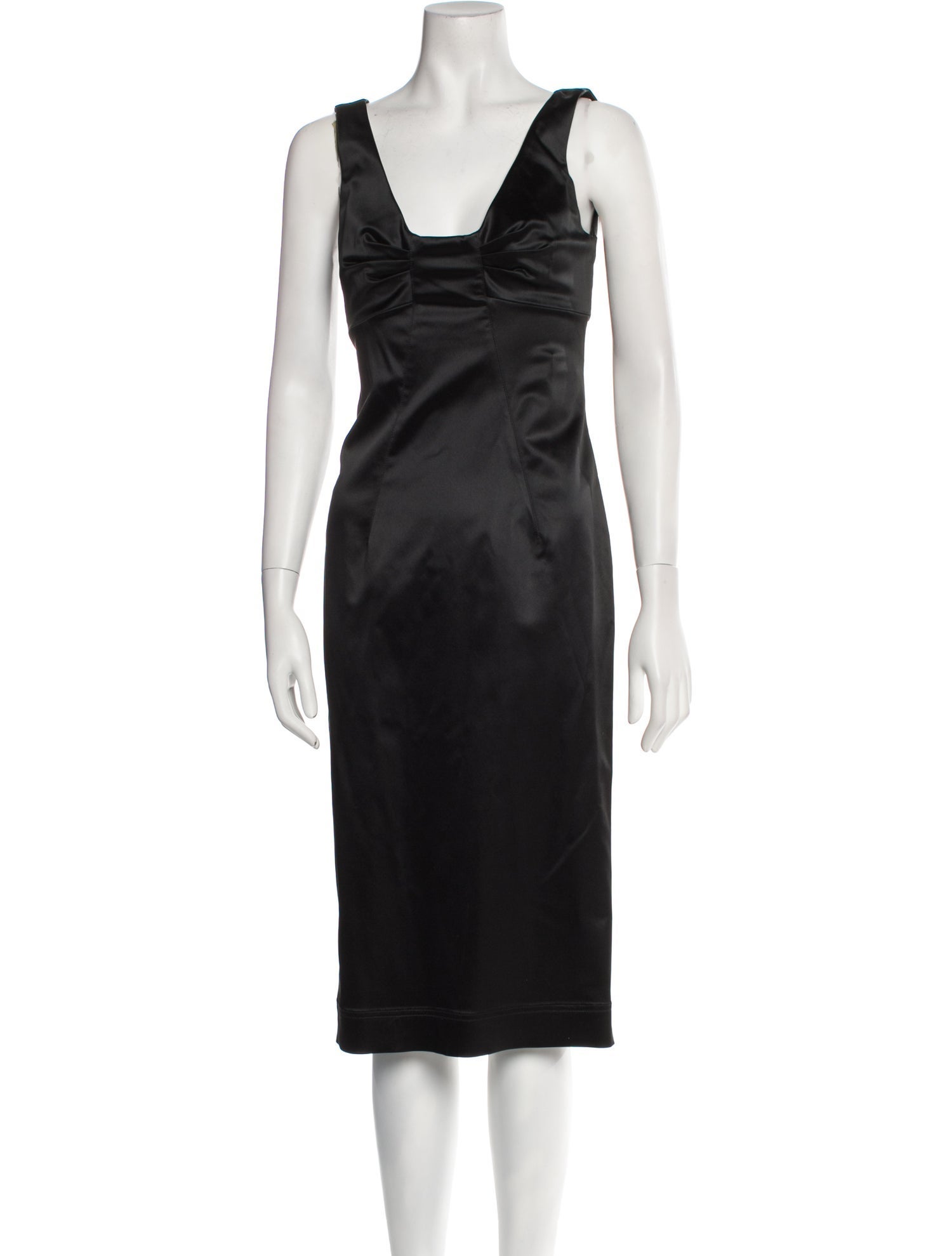 D&G Satin Midi Length Dress