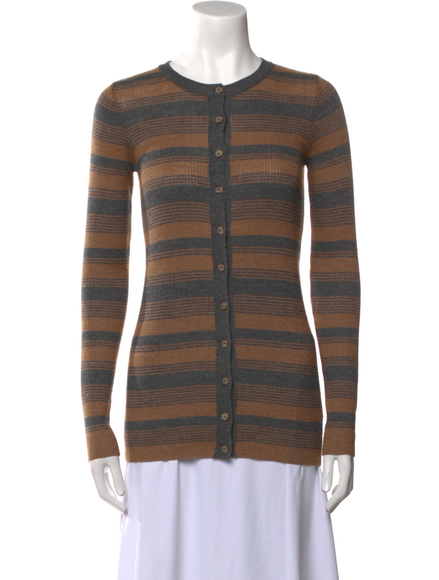 D&G Striped Scoop Neck Sweater