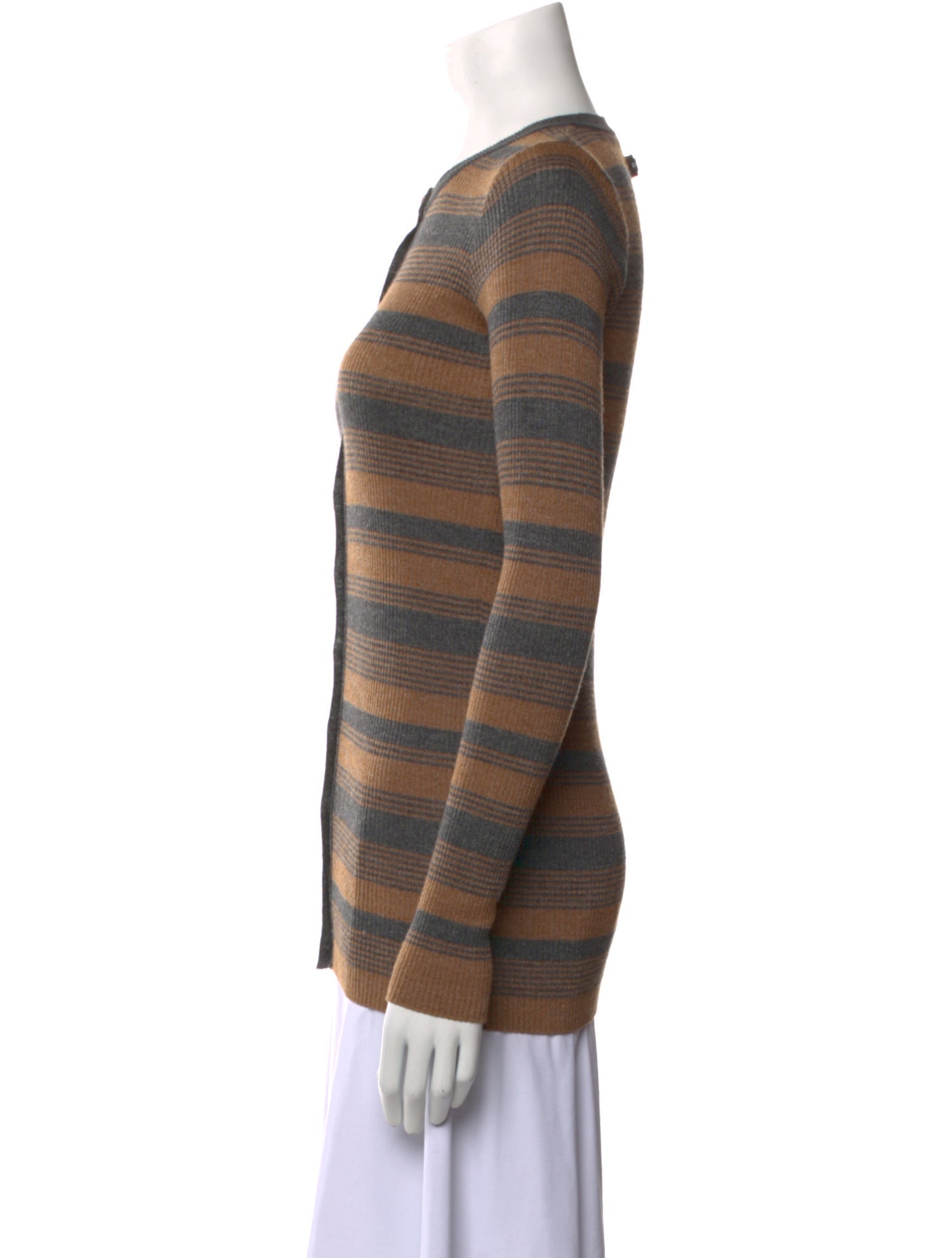 D&G Striped Scoop Neck Sweater