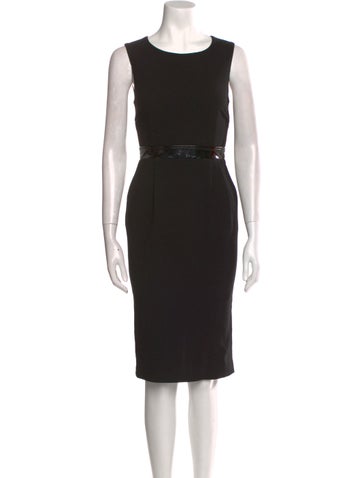 D&G Dresses Virgin Wool Knee-Length Dress Us2, It38 | XS