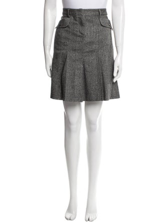 D&G Virgin Wool Knee-Length Skirt