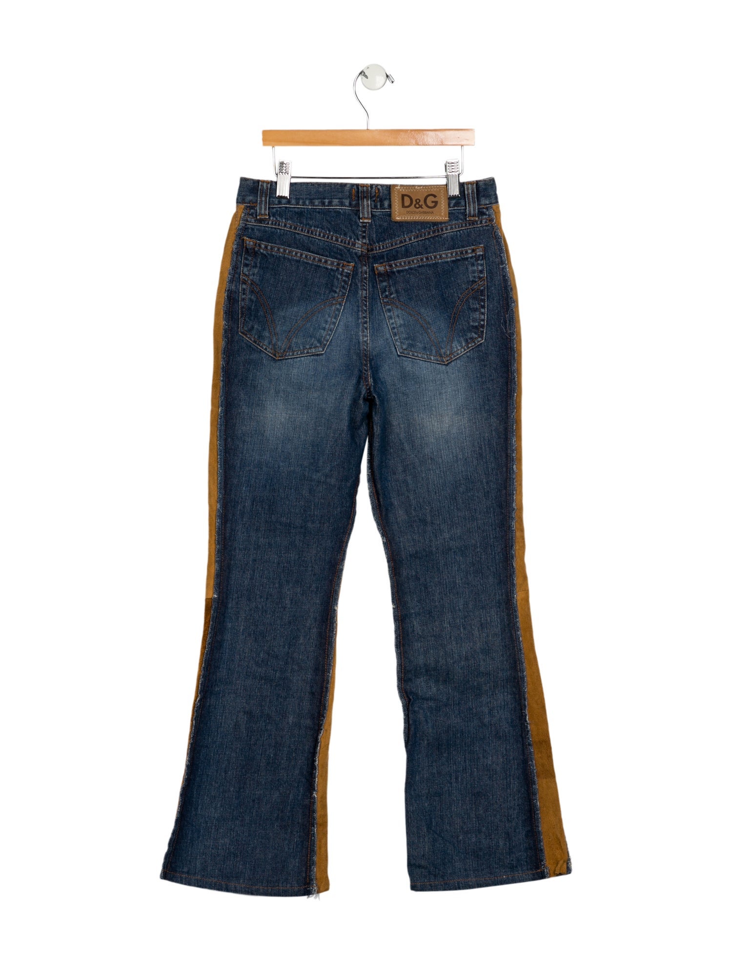 D&G Mid-Rise Wide Leg Jeans