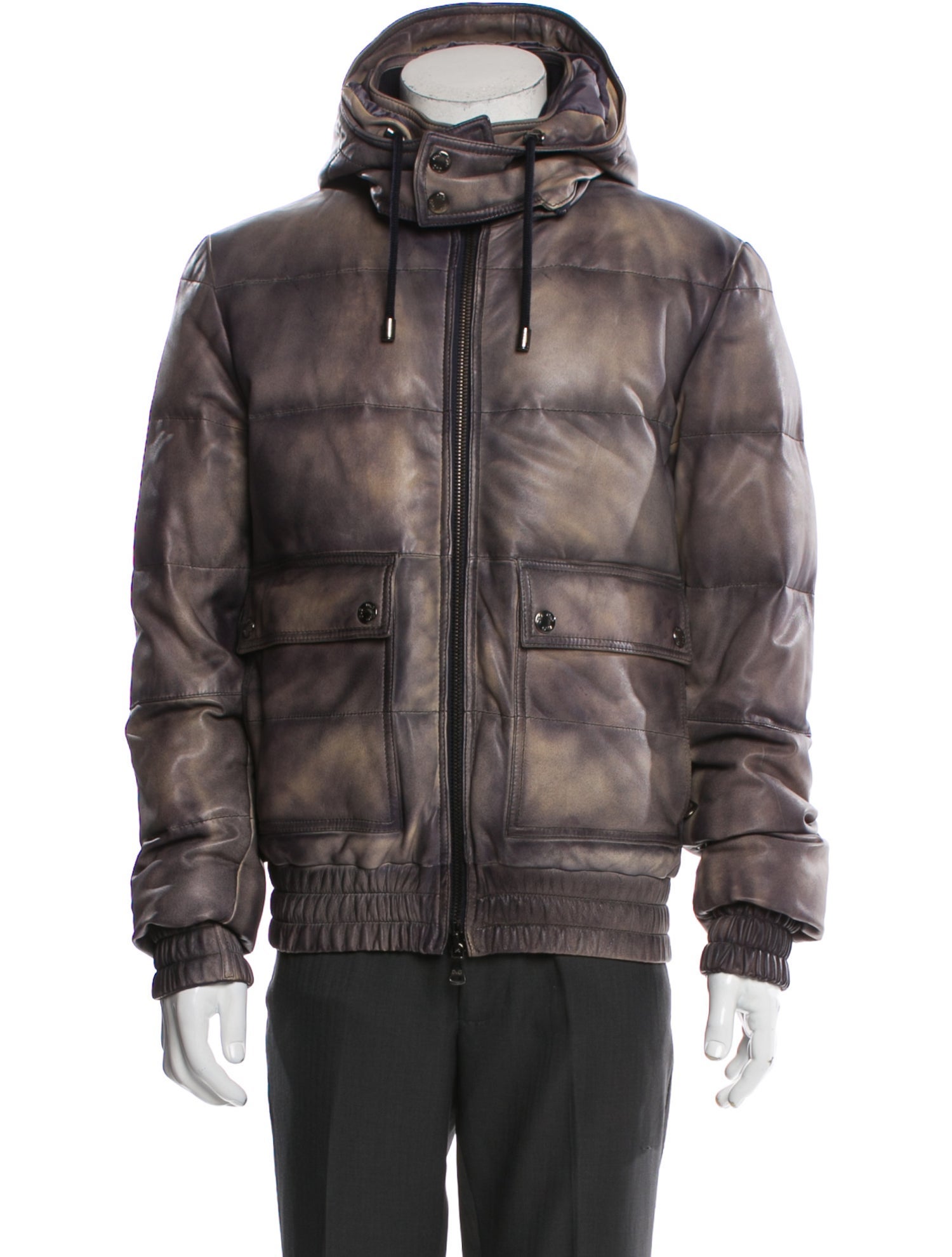 D&G Lambskin Puffer Coat