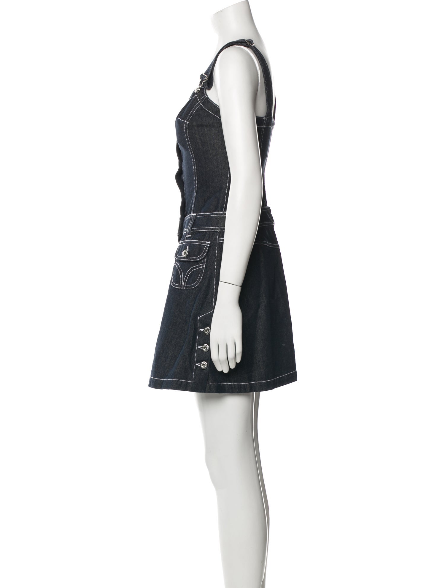 D&G Square Neckline Mini Dress