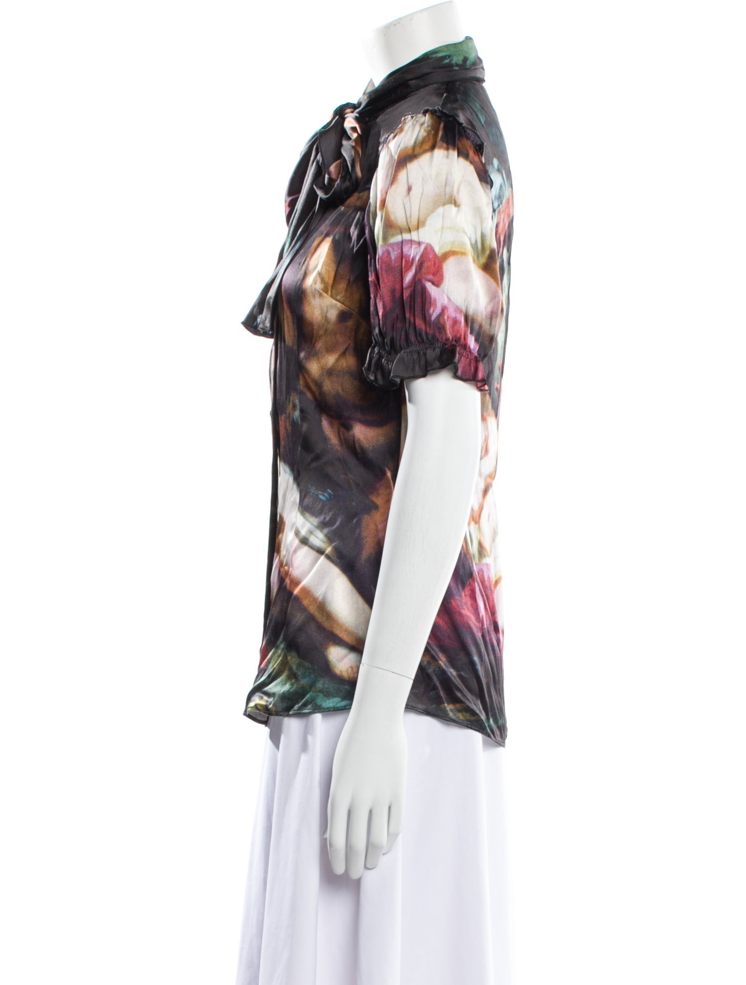 D&G Silk Printed Blouse