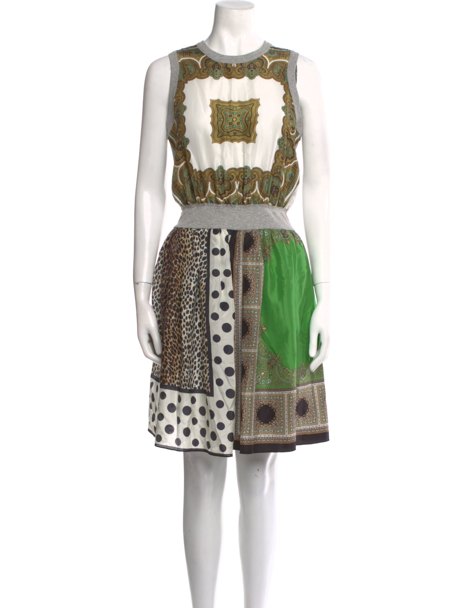 D&G Silk Knee-Length Dress