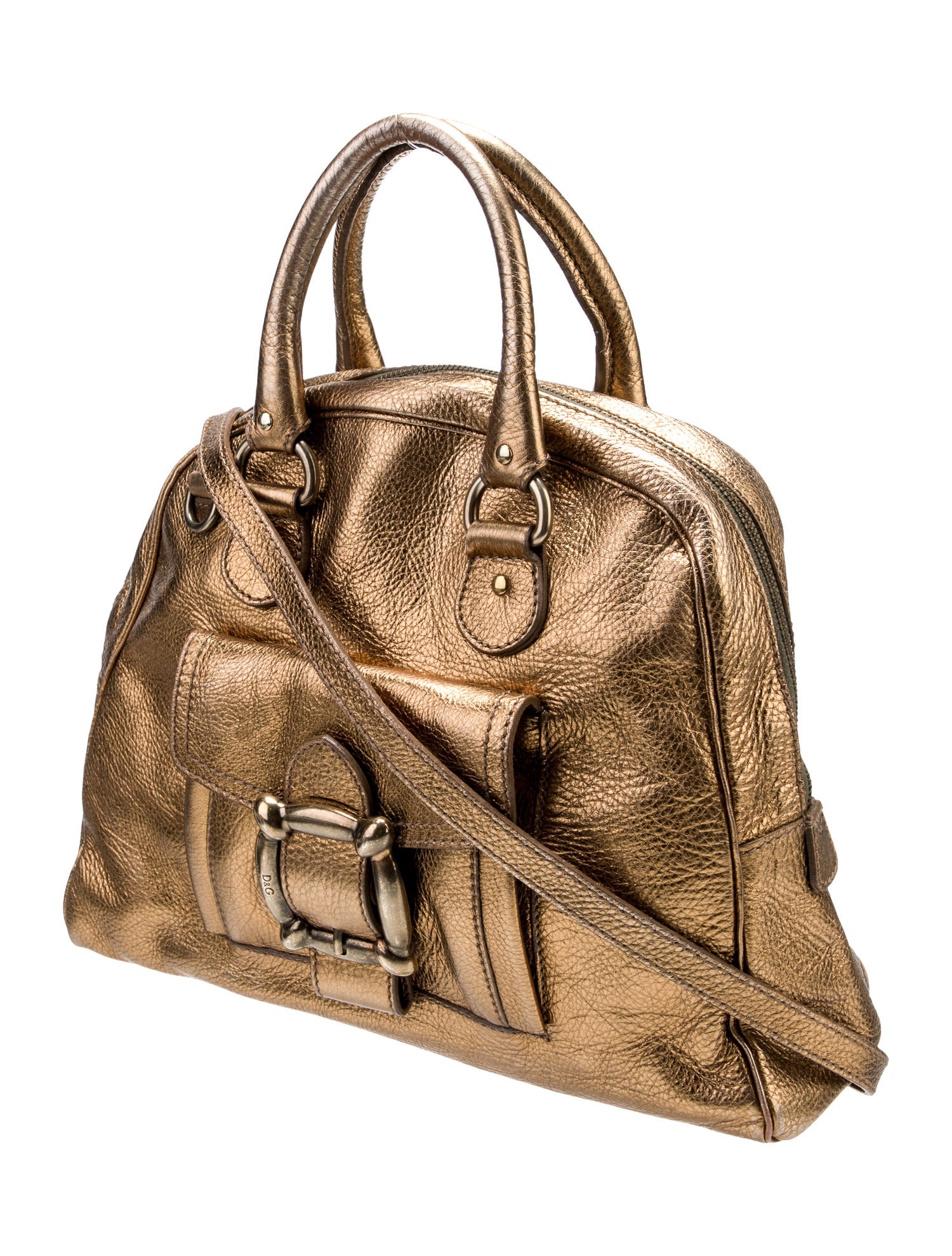 D&G Leather Top Handle Bag