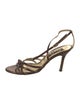 D&G Leather Slingback Sandals