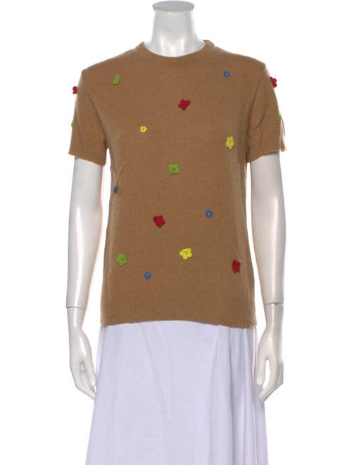 D&G Printed Crew Neck Sweater