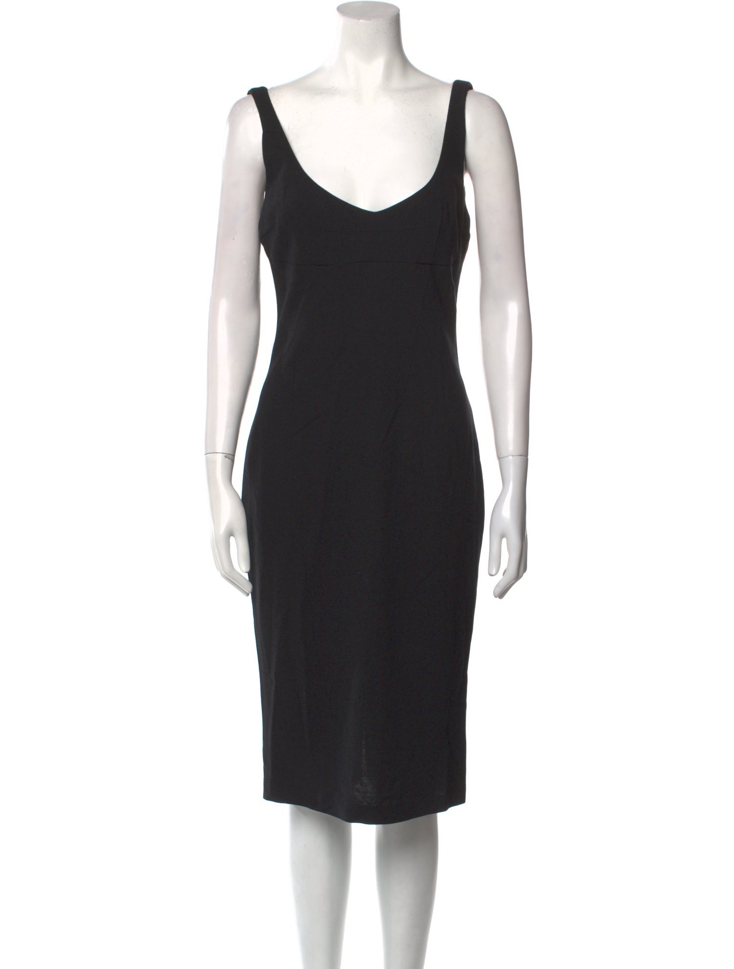 D&G Wool Midi Length Dress