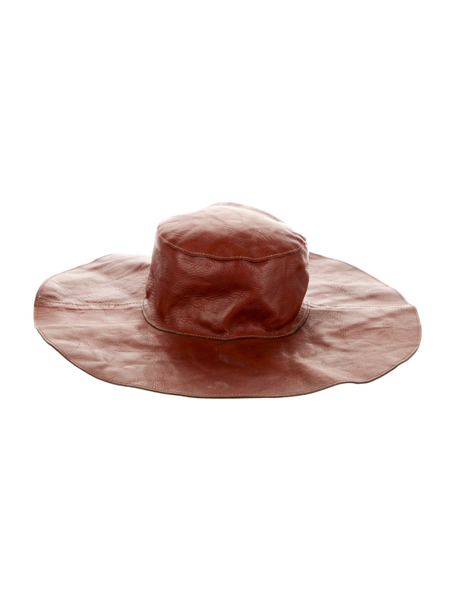 D&G Leather Beach Hat