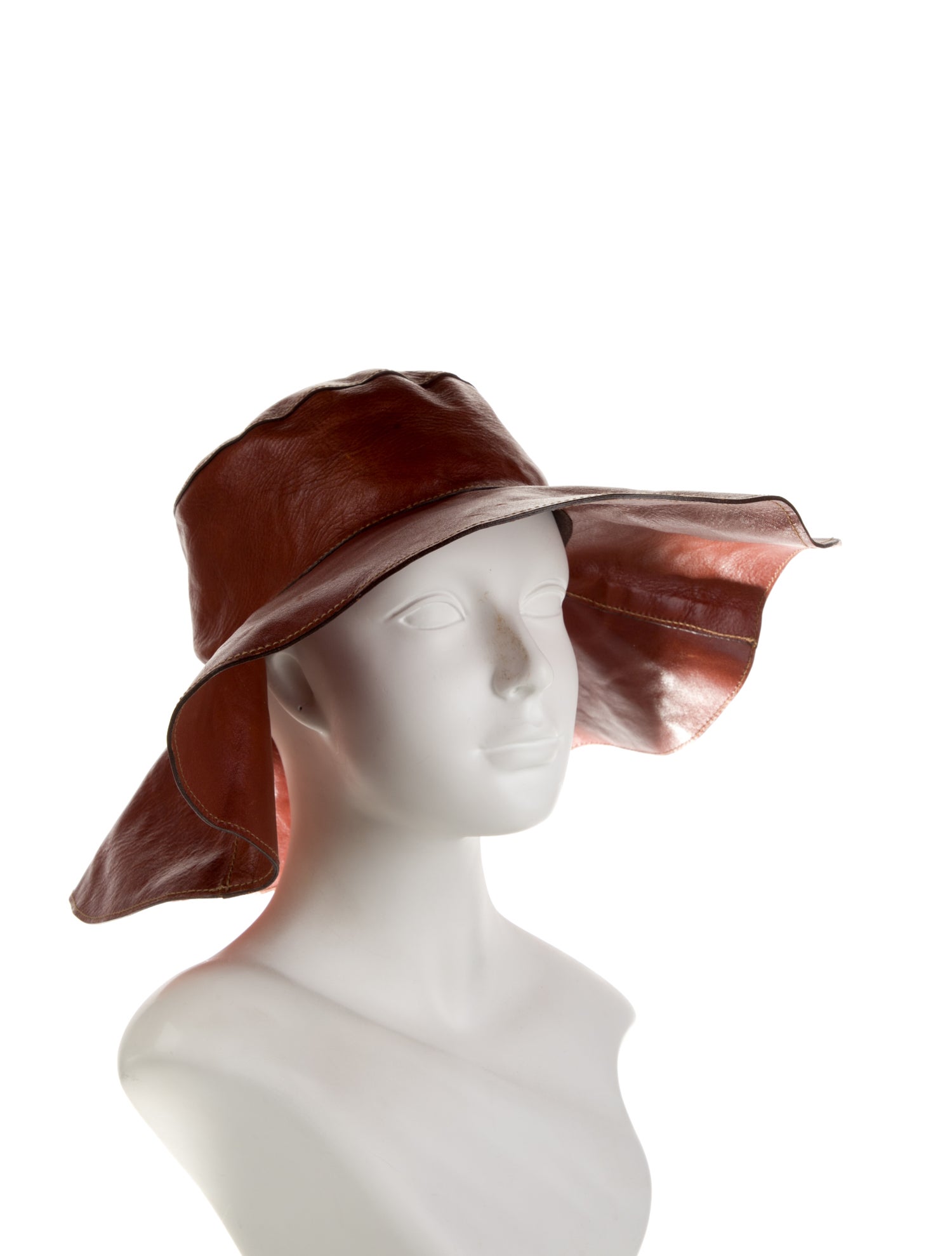 D&G Leather Beach Hat