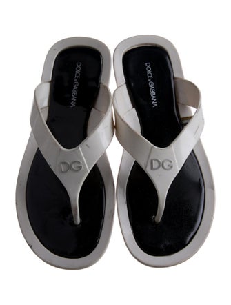 D&G Rubber Flip Flops