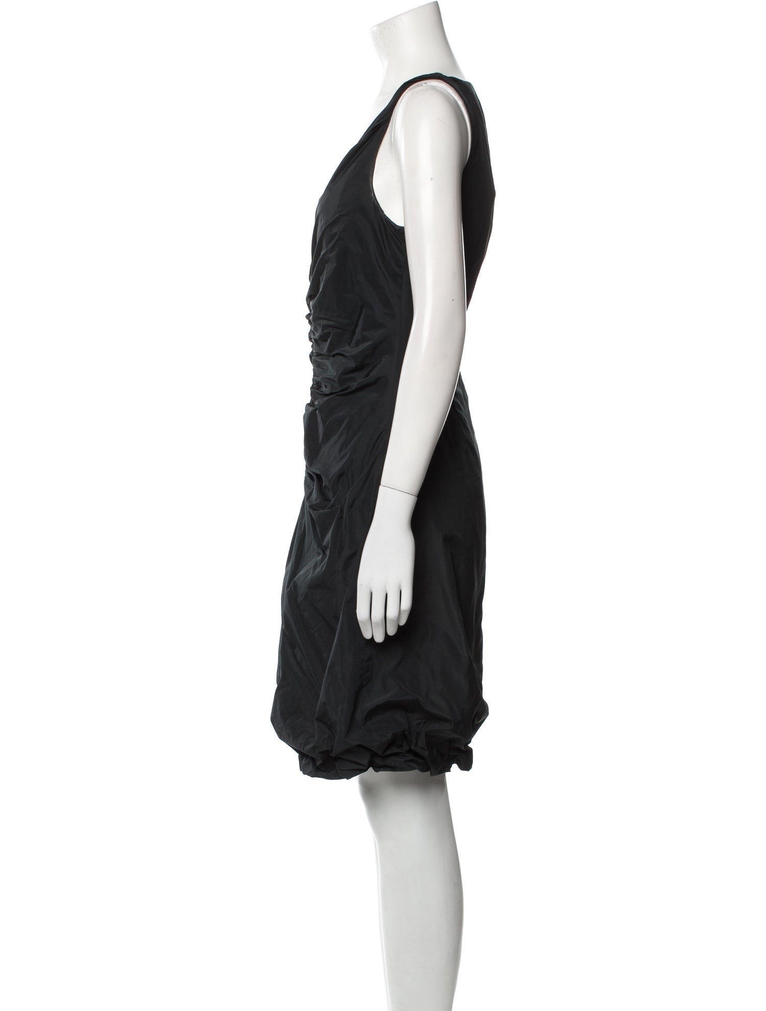 D&G V-Neck Knee-Length Dress