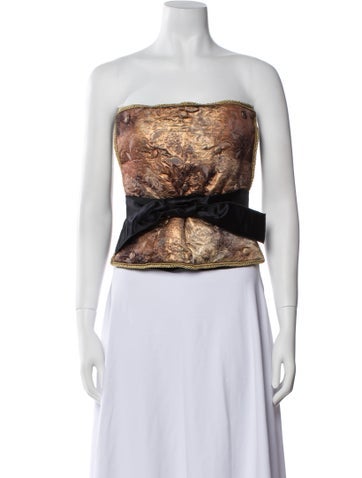 D&G Tops Vintage Late 2000's - Early 2010's Crop Top Us8, It44 | M