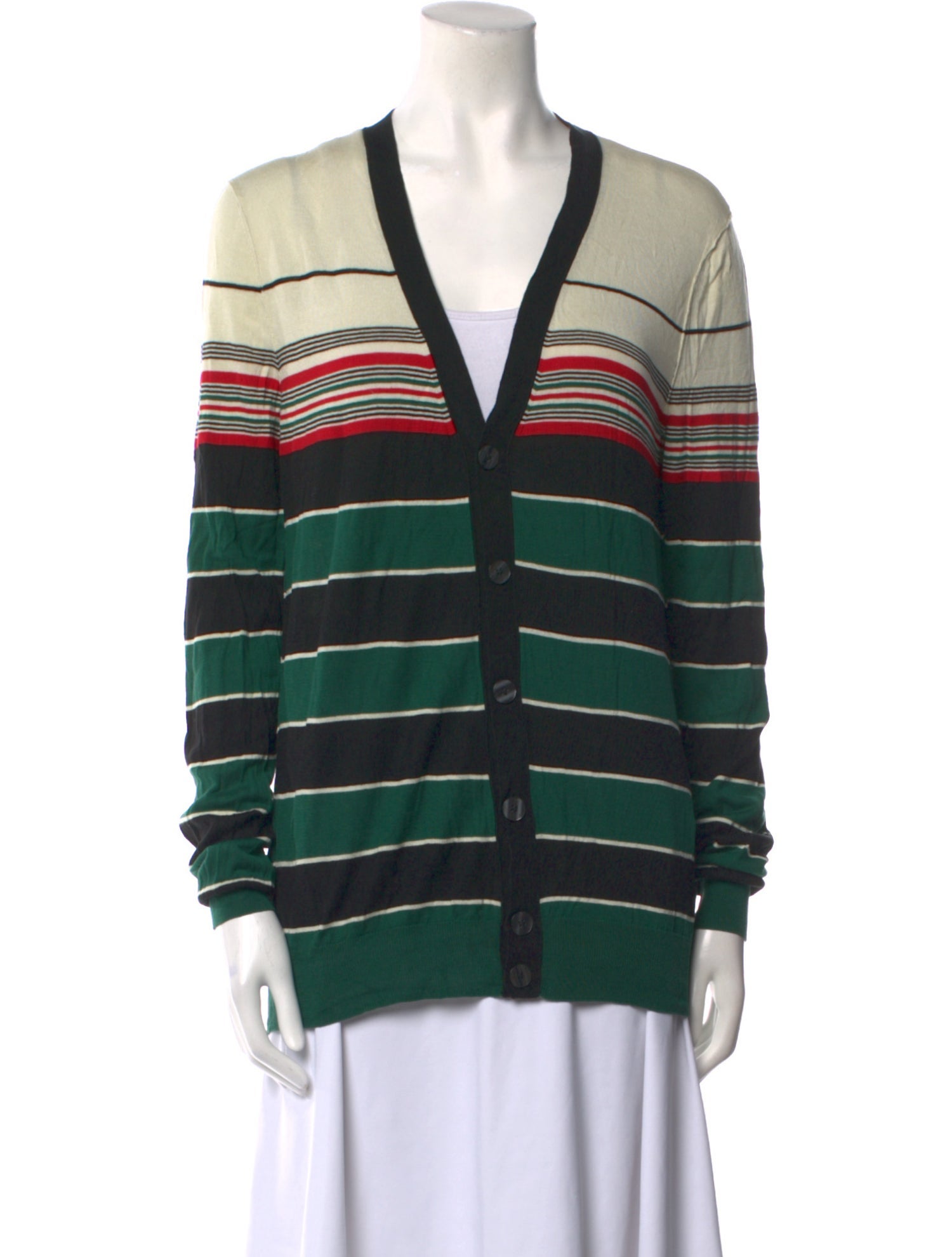 D&G Silk Striped Sweater