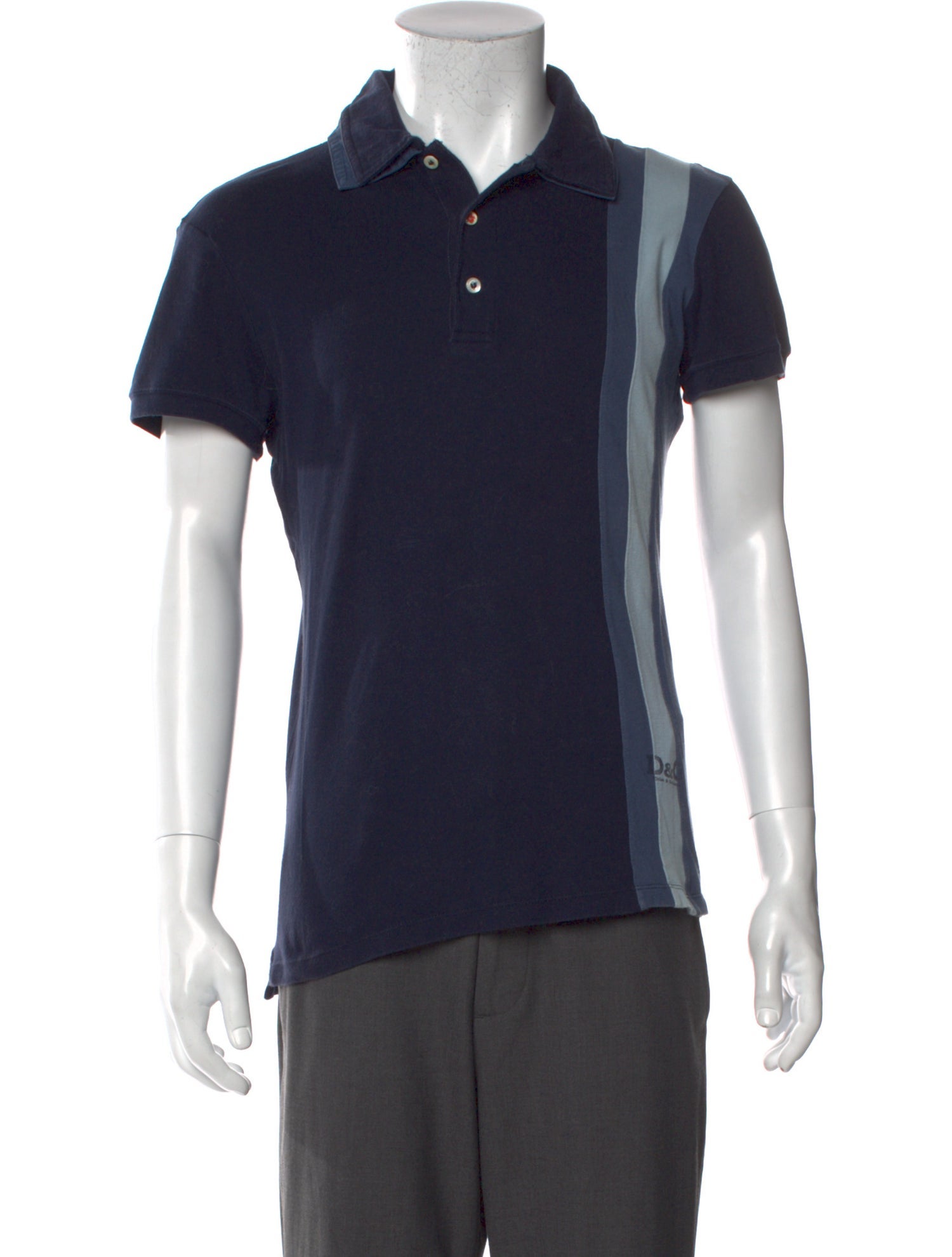Supreme 2022 Open Knit Stripe Zip Polo Shirt - Green Polos