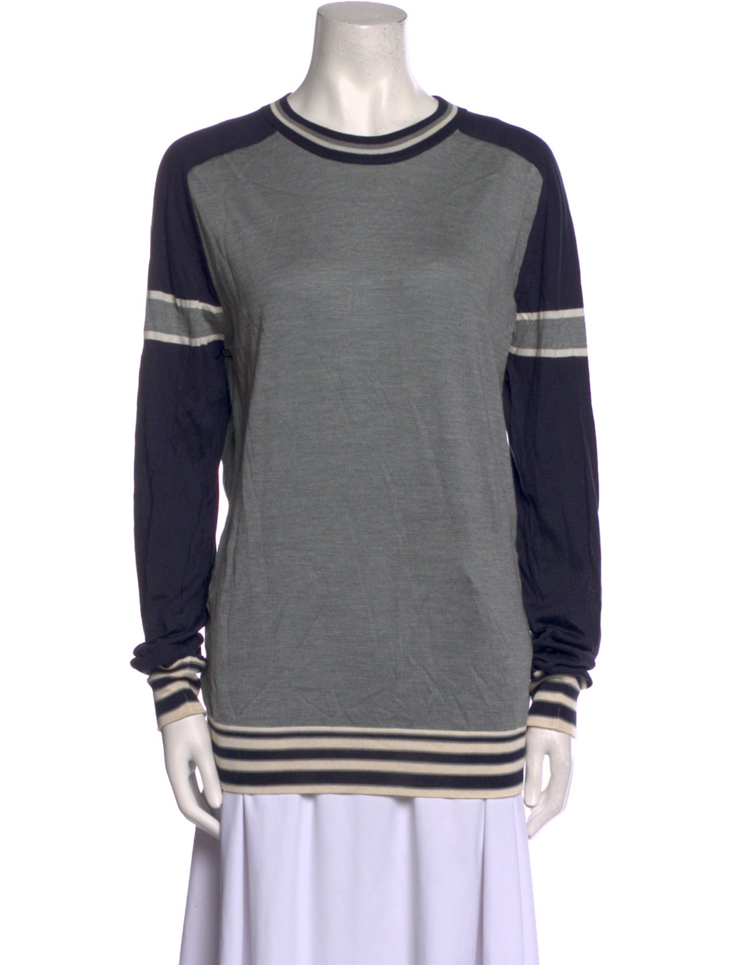 D&G Silk Striped Sweater w/ Tags