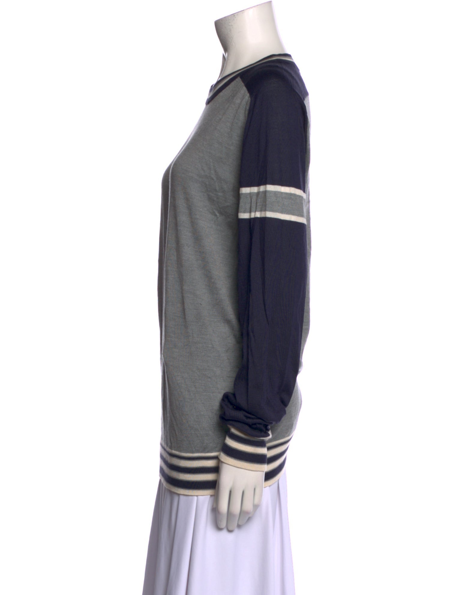 D&G Silk Striped Sweater w/ Tags