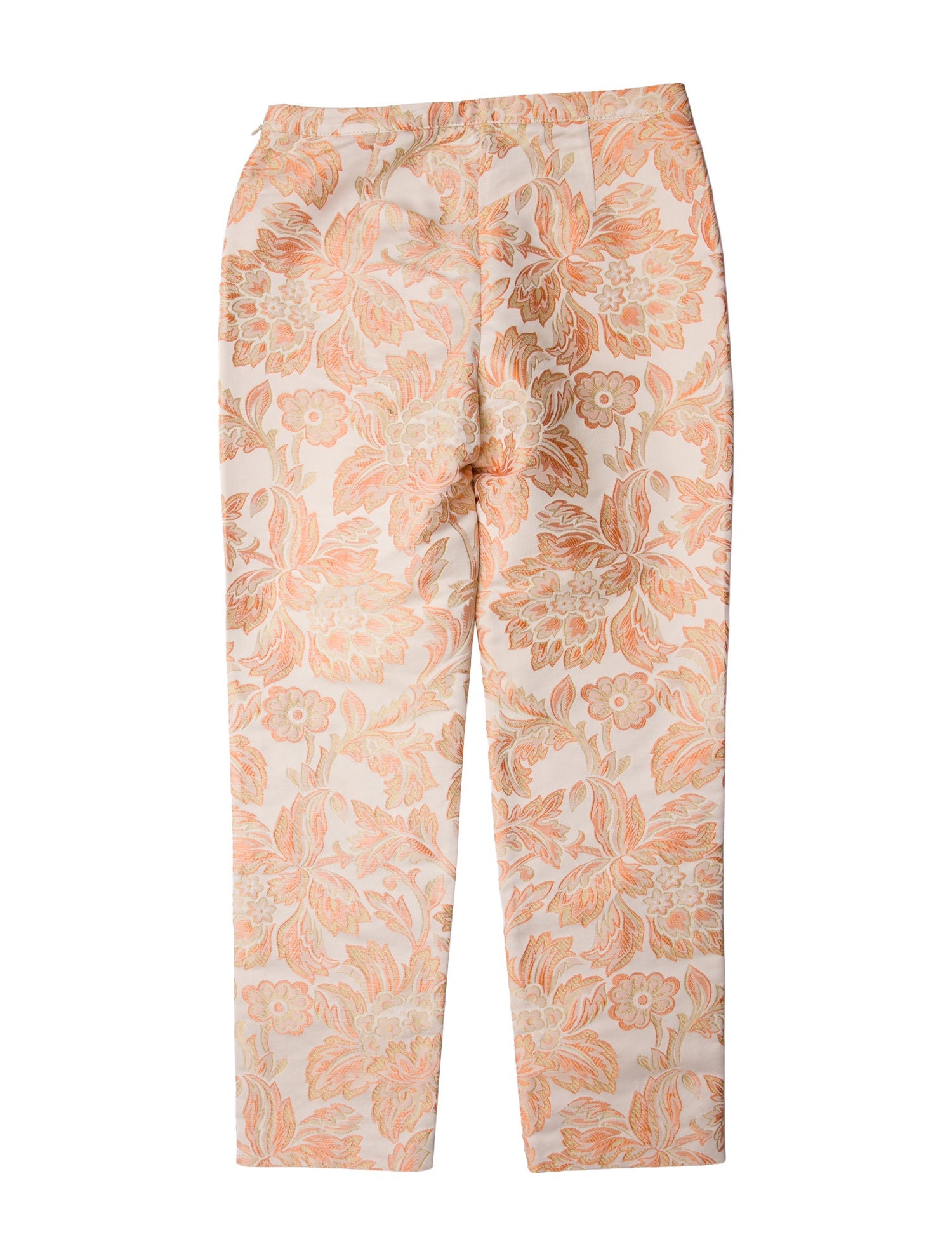 D&G Floral Print Straight Leg Pants