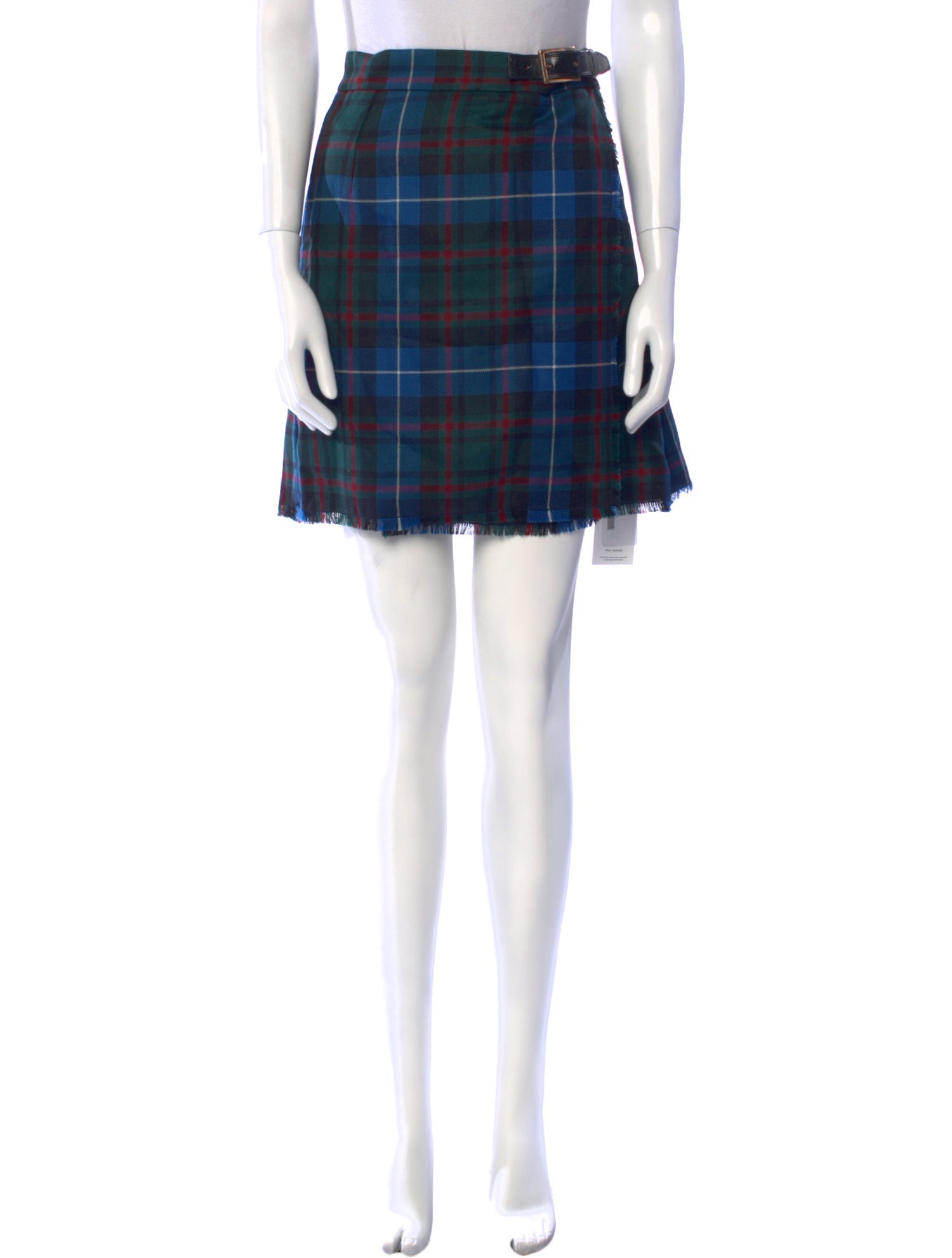 D&G Virgin Wool Mini Skirt