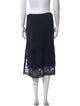 D&G Lace Pattern Midi Length Skirt