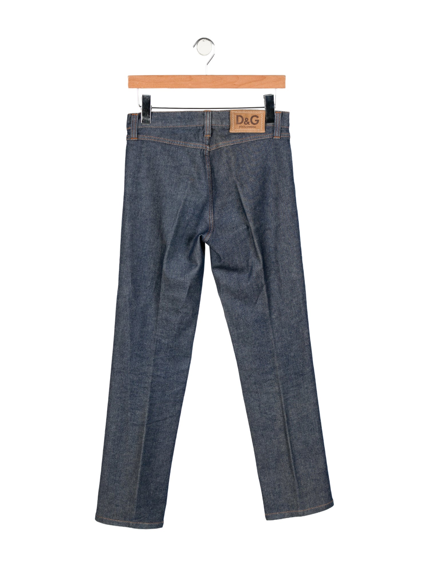 D&G Mid-Rise Straight Leg Jeans