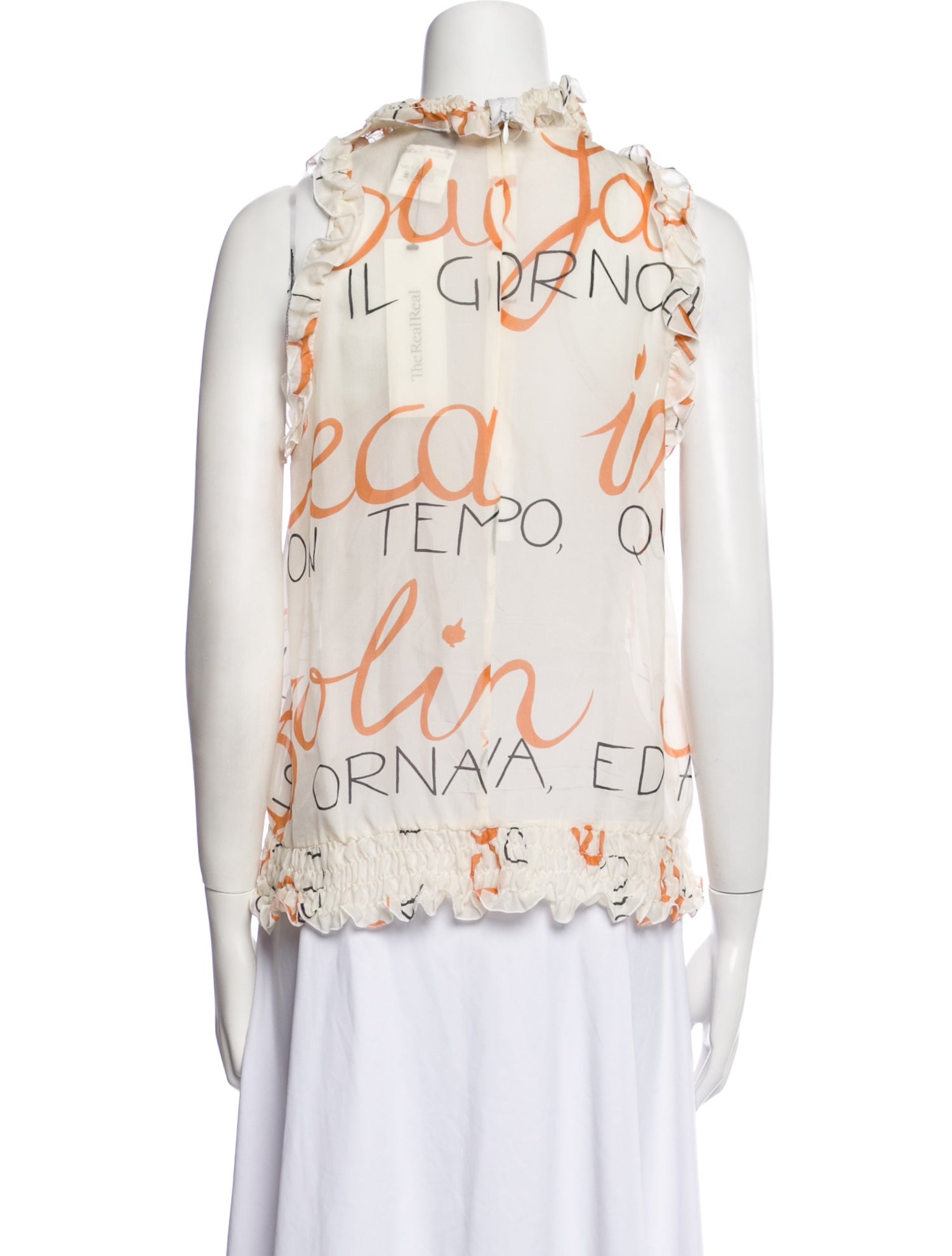 D&G Silk Printed Blouse