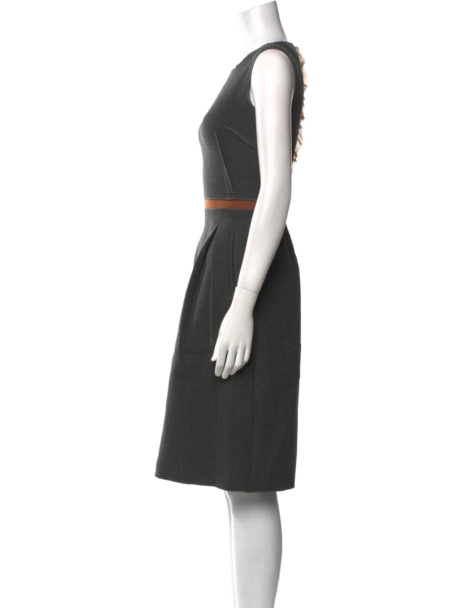 D&G Wool Knee-Length Dress