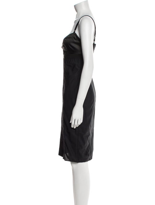 D&G V-Neck Knee-Length Dress