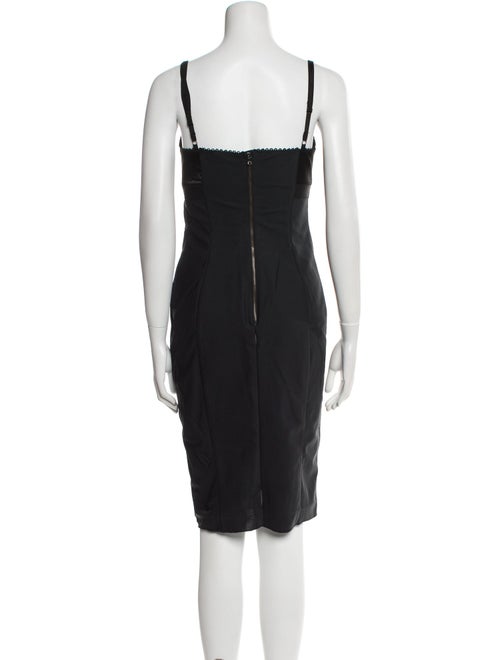 D&G V-Neck Knee-Length Dress