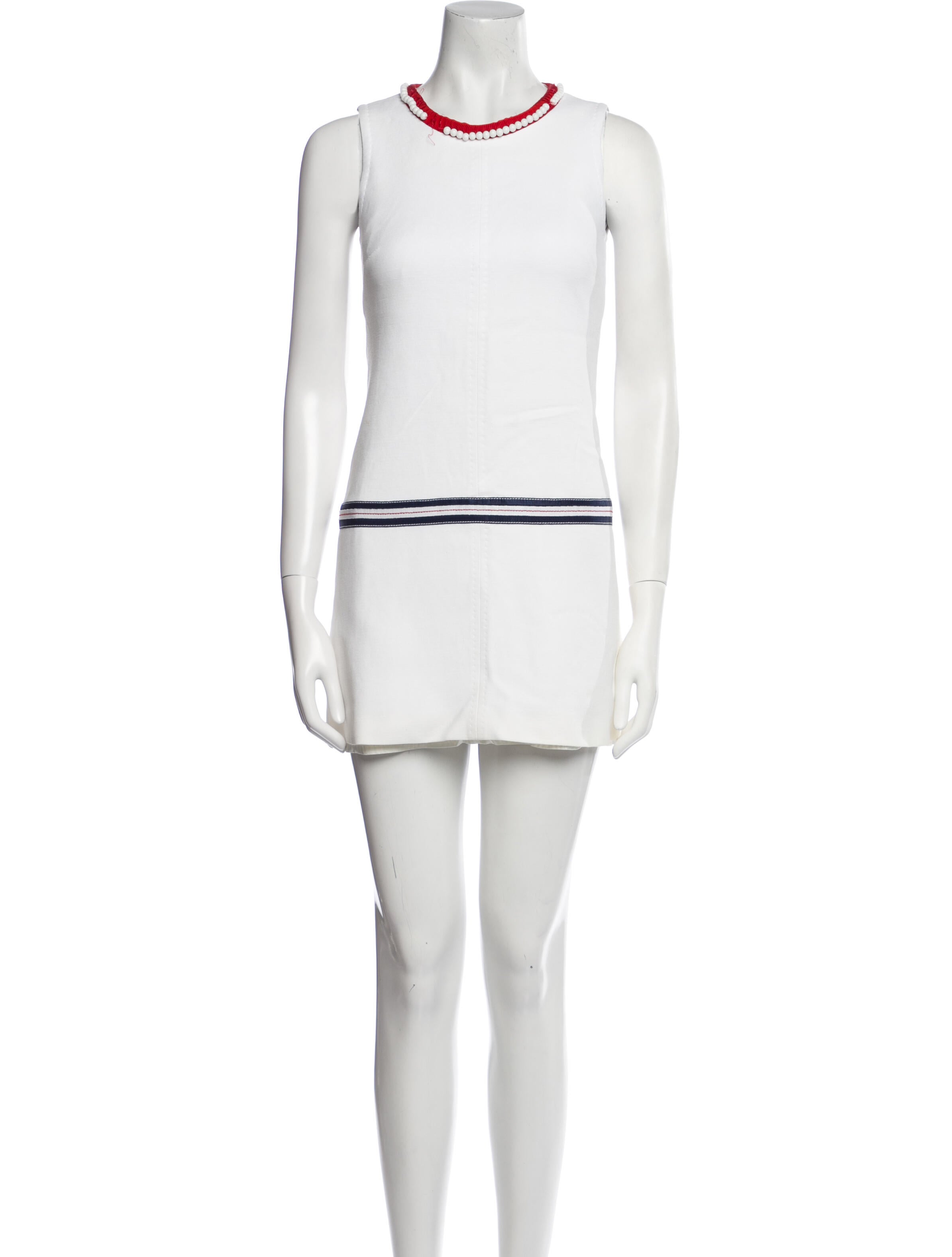 D&G Scoop Neck Mini Dress