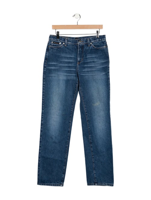 D&G Mid-Rise Straight Leg Jeans