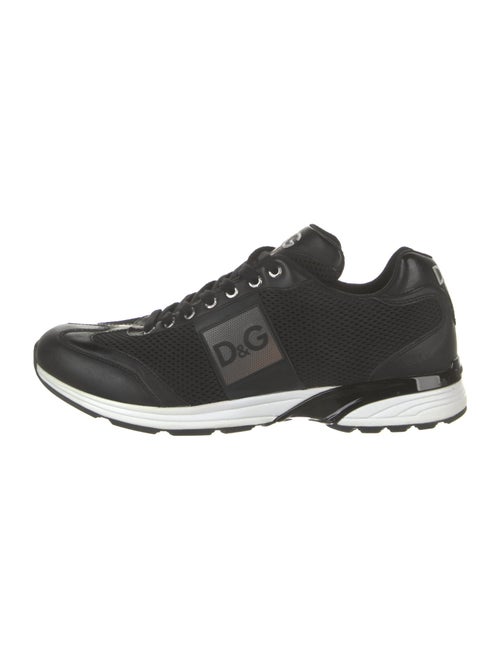 D&G Mesh Graphic Print Athletic Sneakers