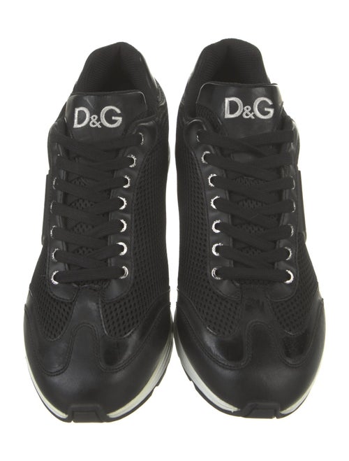 D&G Mesh Graphic Print Athletic Sneakers