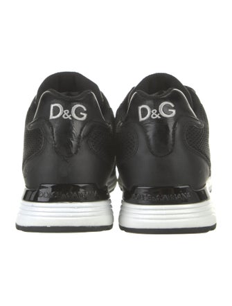 D&G Mesh Graphic Print Athletic Sneakers