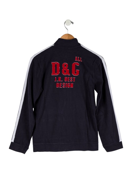 D&G Logo Zip Up Jacket