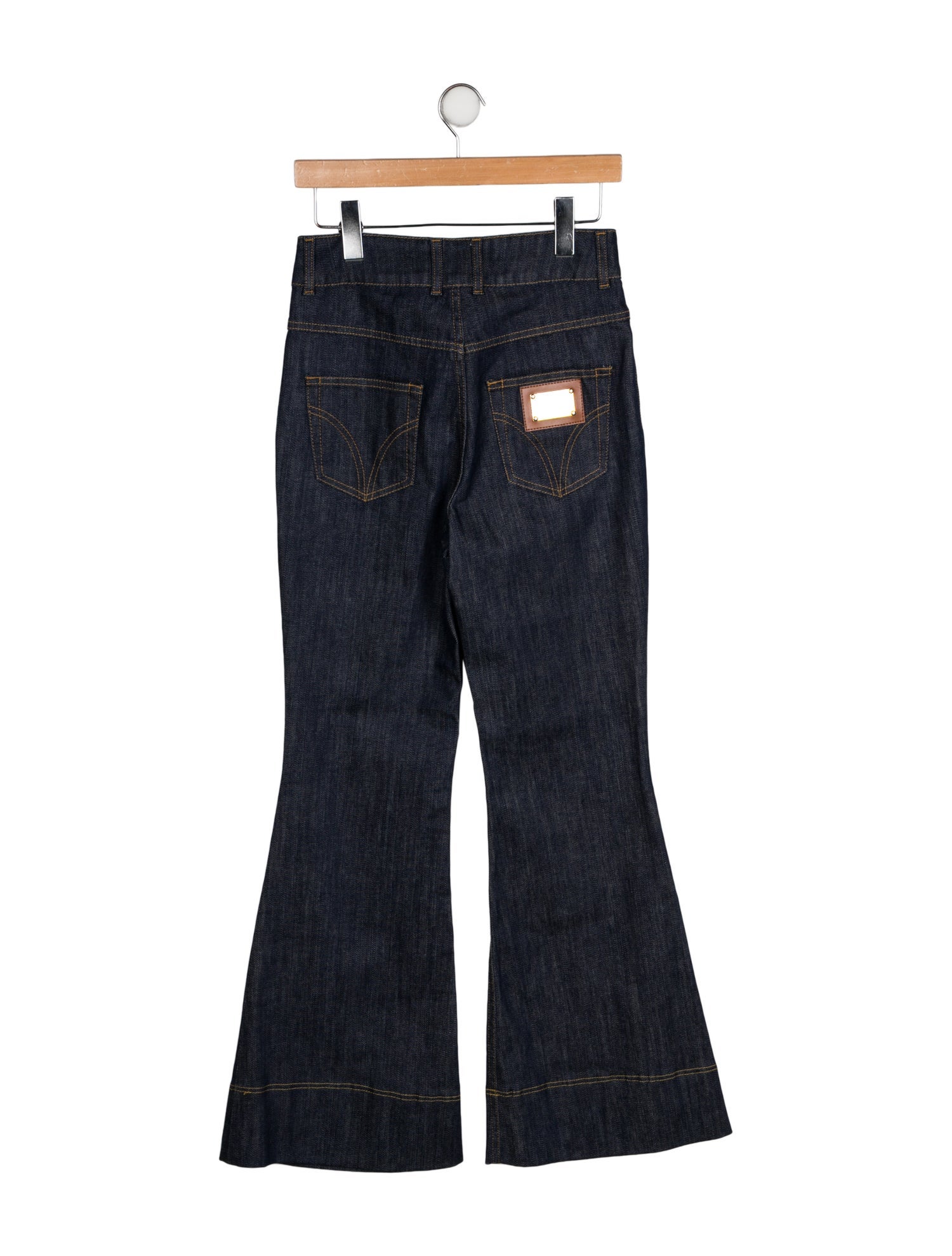 D&G High-Rise Wide Leg Jeans