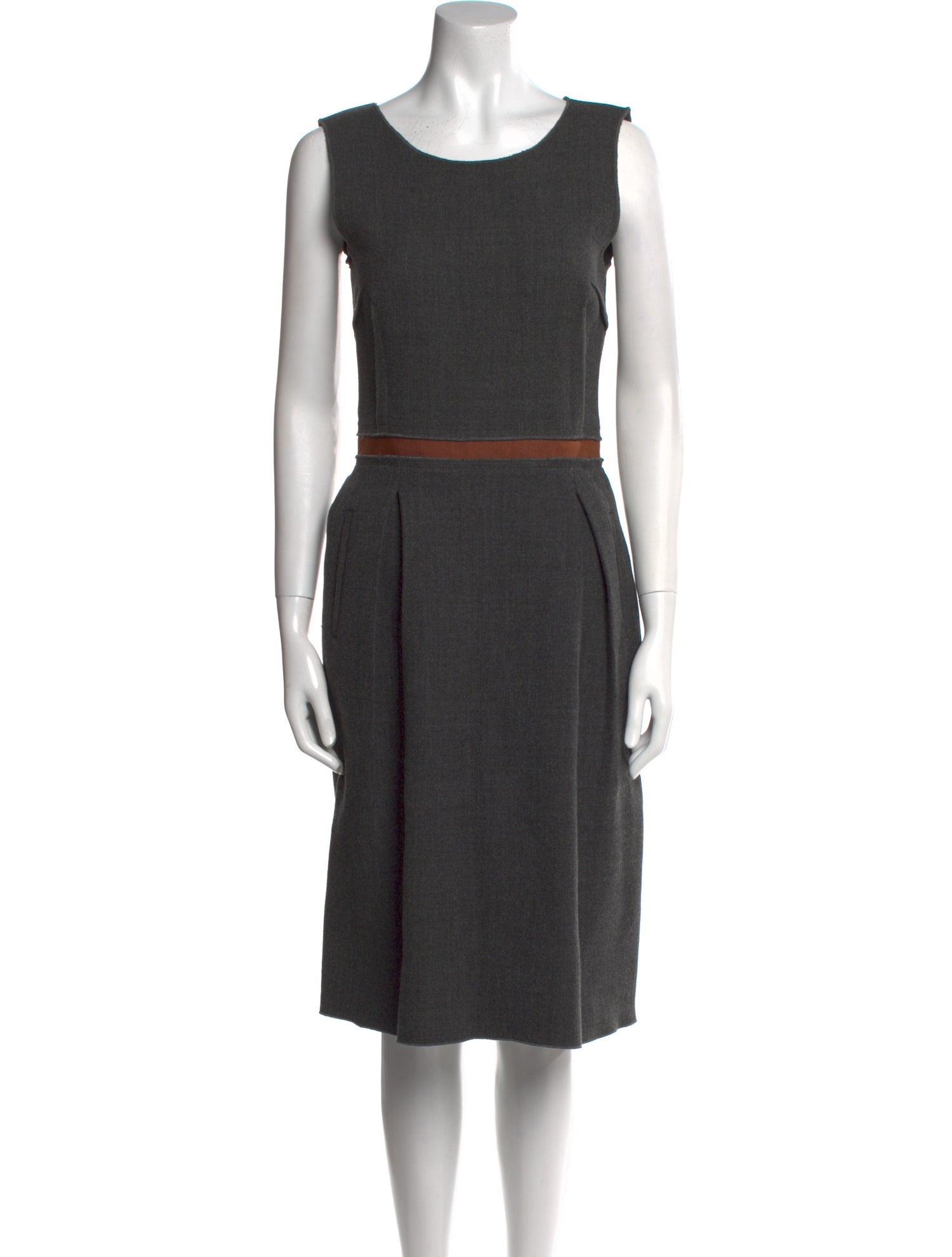 D&G Wool Midi Length Dress