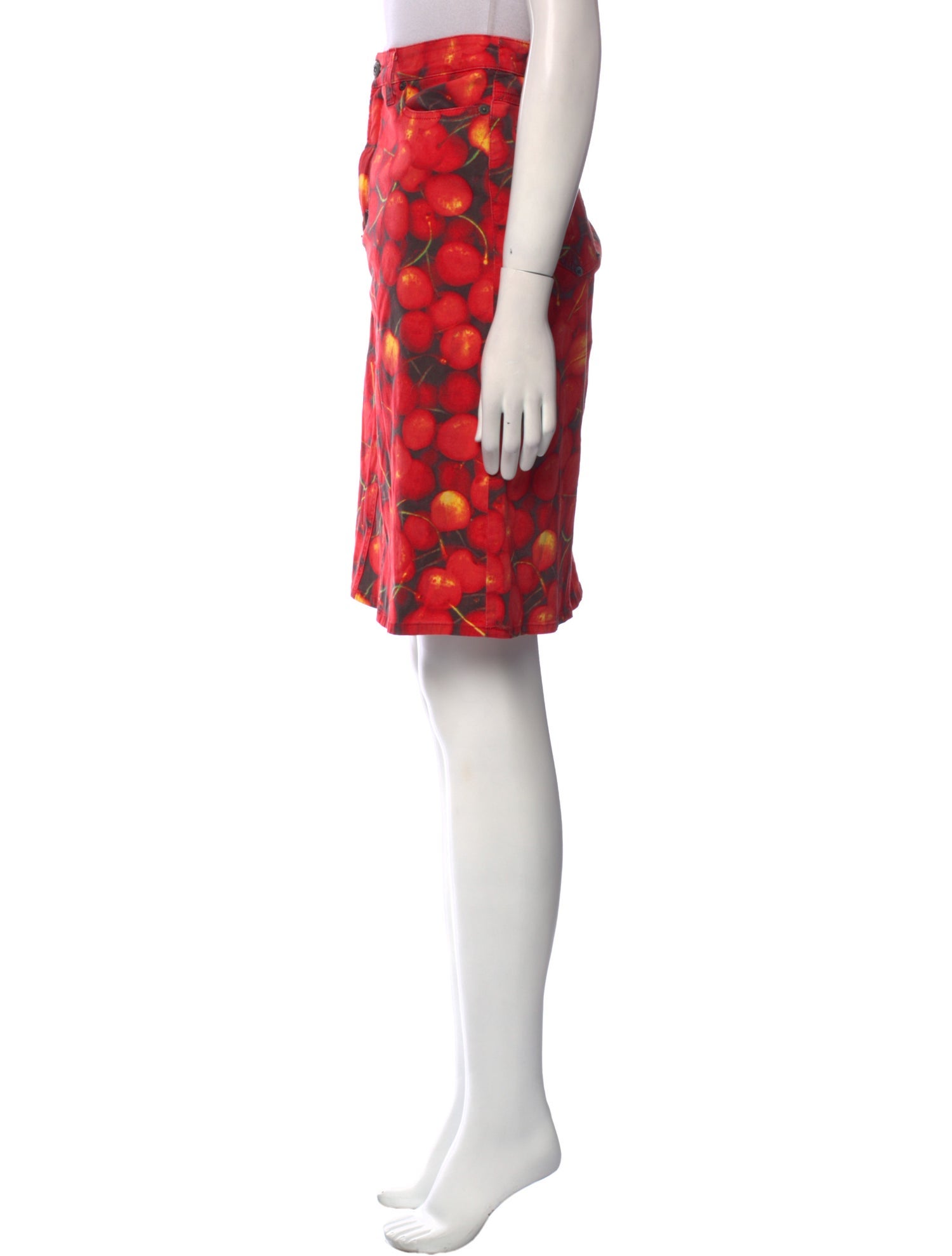 D&G Printed Knee-Length Skirt