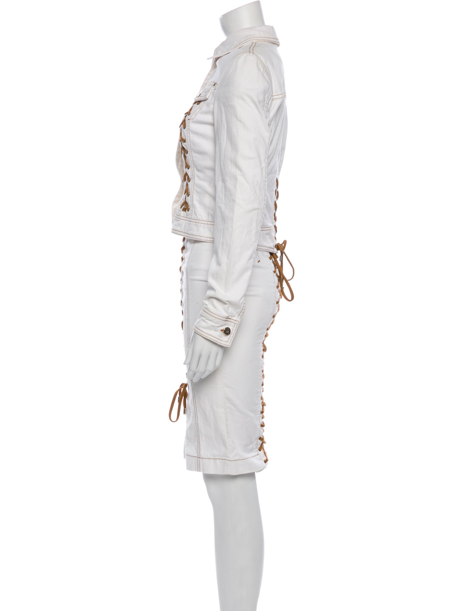 D&G Vintage 2000's Skirt Set