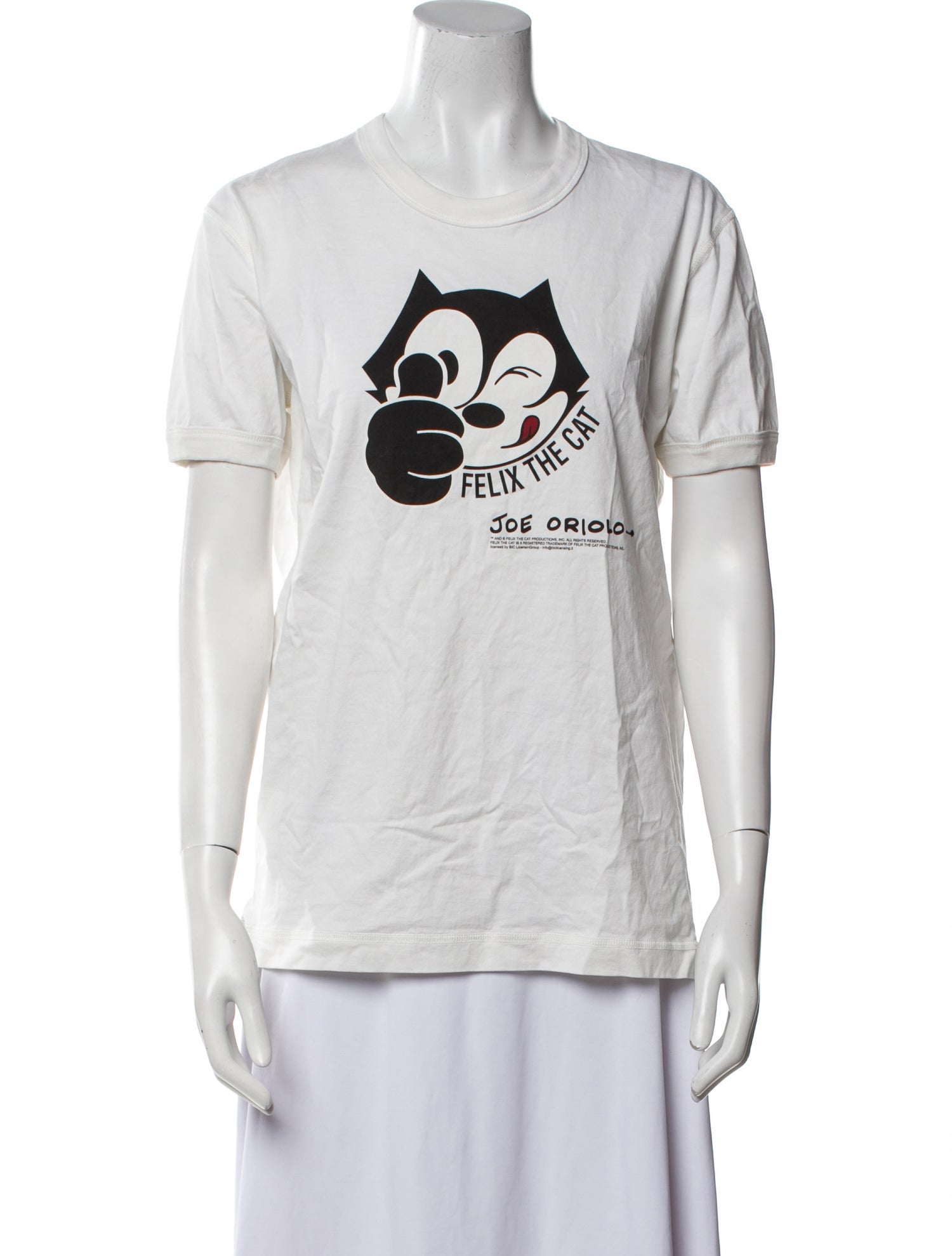 D&G Graphic Print Crew Neck T-Shirt