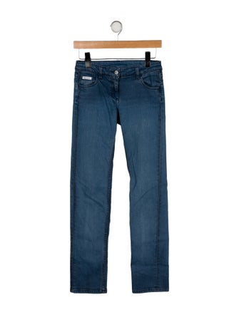 D&G Girls' Denim Straight-Legged Jeans