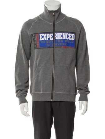 D&G Graphic Print Varsity Jacket