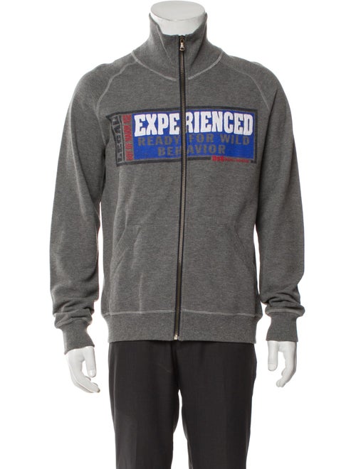 D&G Graphic Print Varsity Jacket