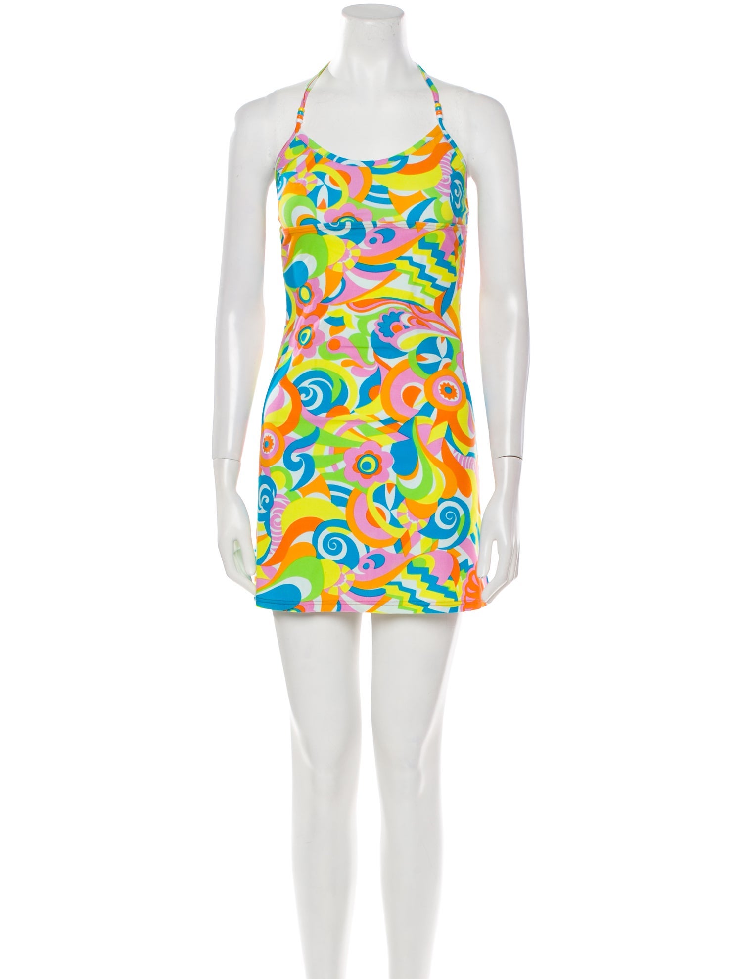 D&G Floral Print Mini Dress