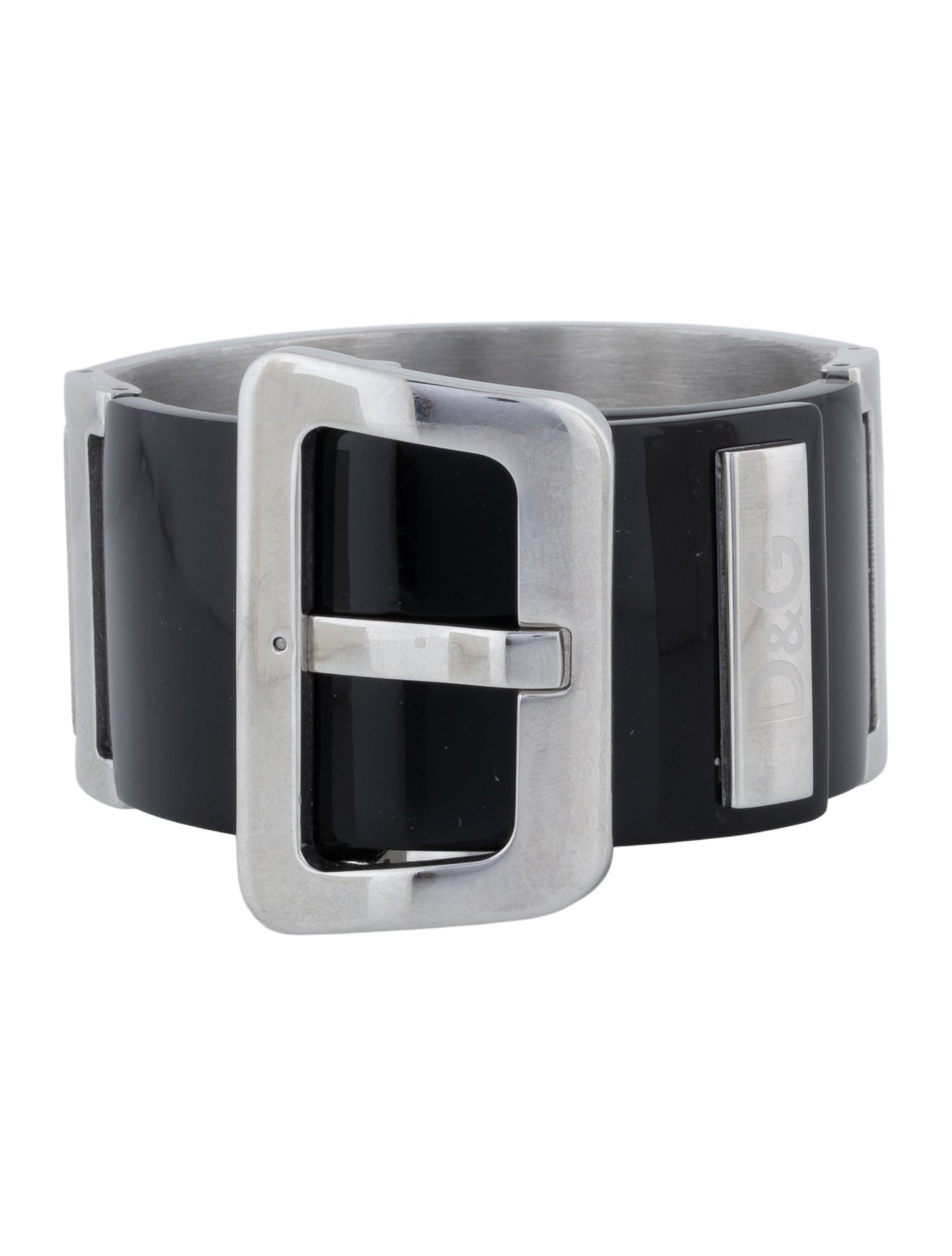 D&G Resin Buckle Bangle Bracelet